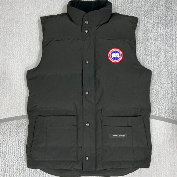 Canada Goose Black Puffer Vest - Picture 2 of 7